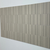 Messy V-groove pet felt acoustic panel