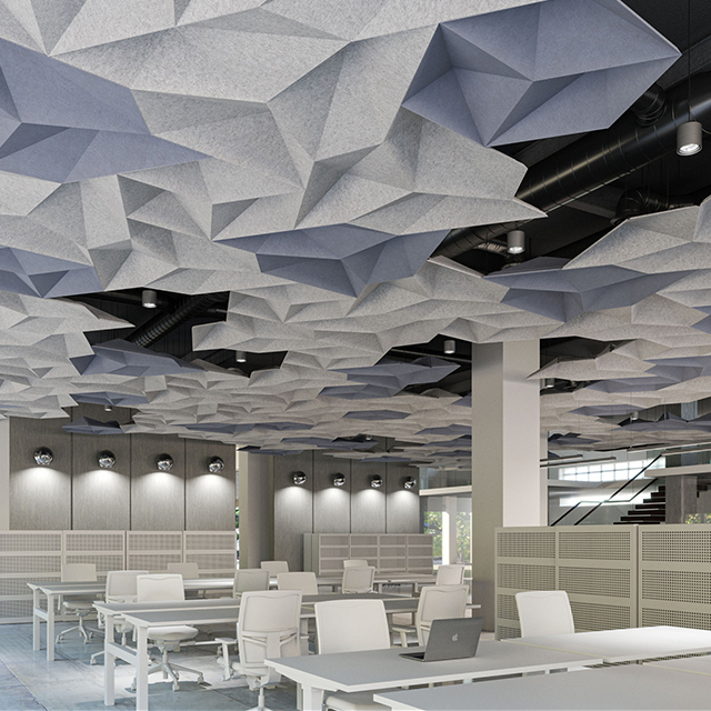 New Creative Fire Protection Ceiling Covering