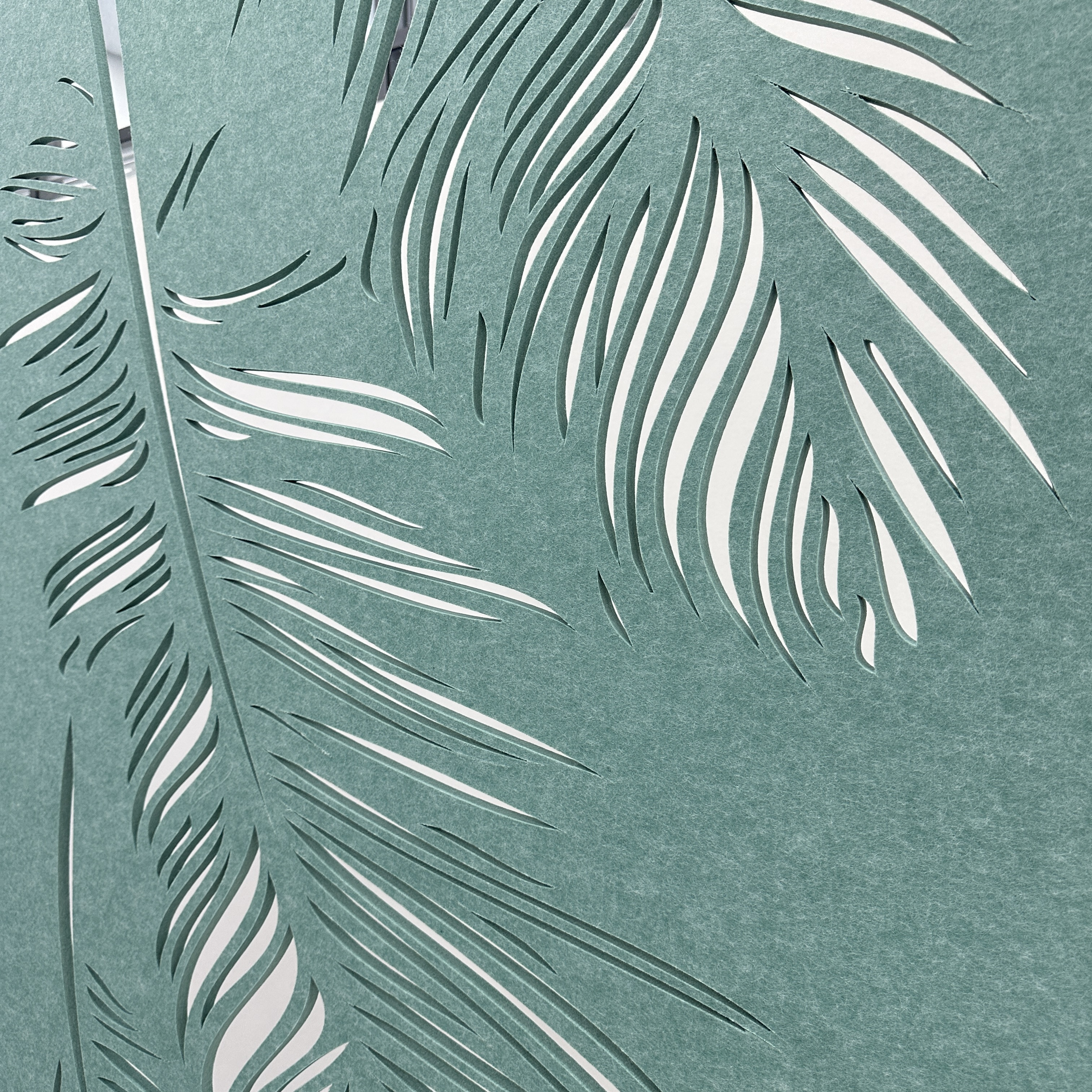 Feather PET Felt acoustic panels Hanging Dividers