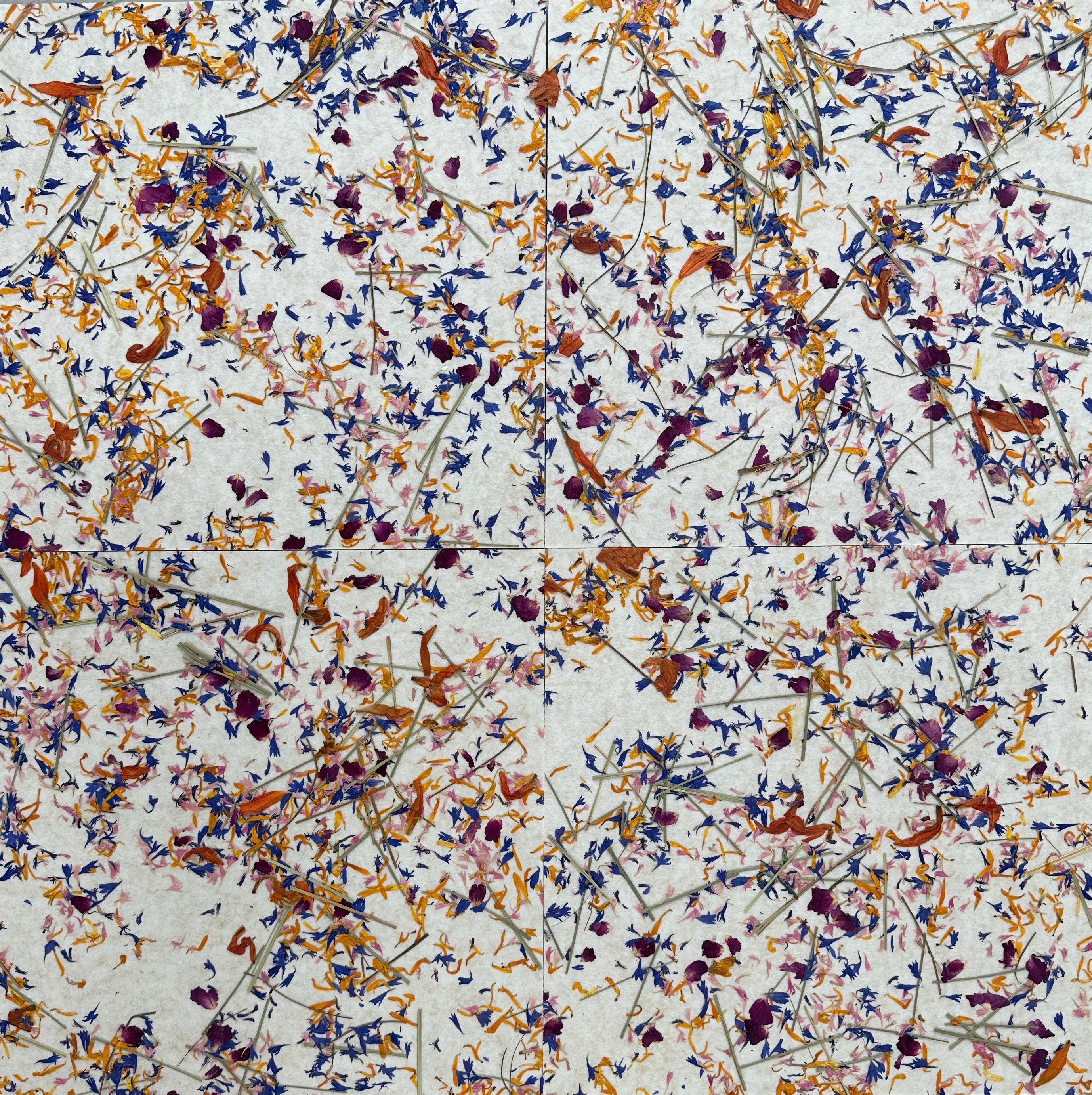 The Petals Are Naturally Combined with The PET Felt Acoustic Panel