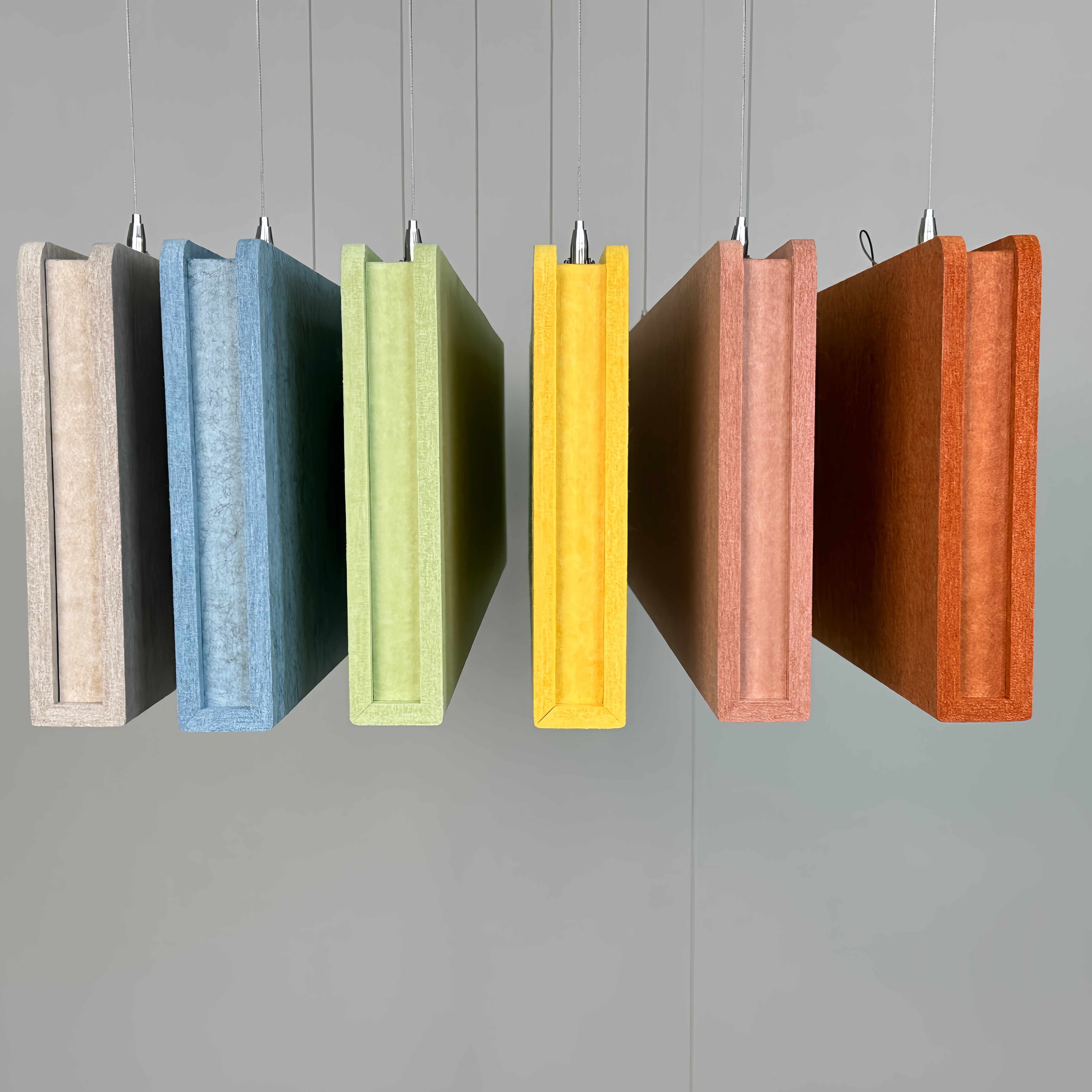 Stereo PET felt acoustic panel ceiling