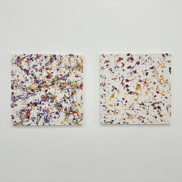 The Petals Are Naturally Combined with The PET Felt Acoustic Panel
