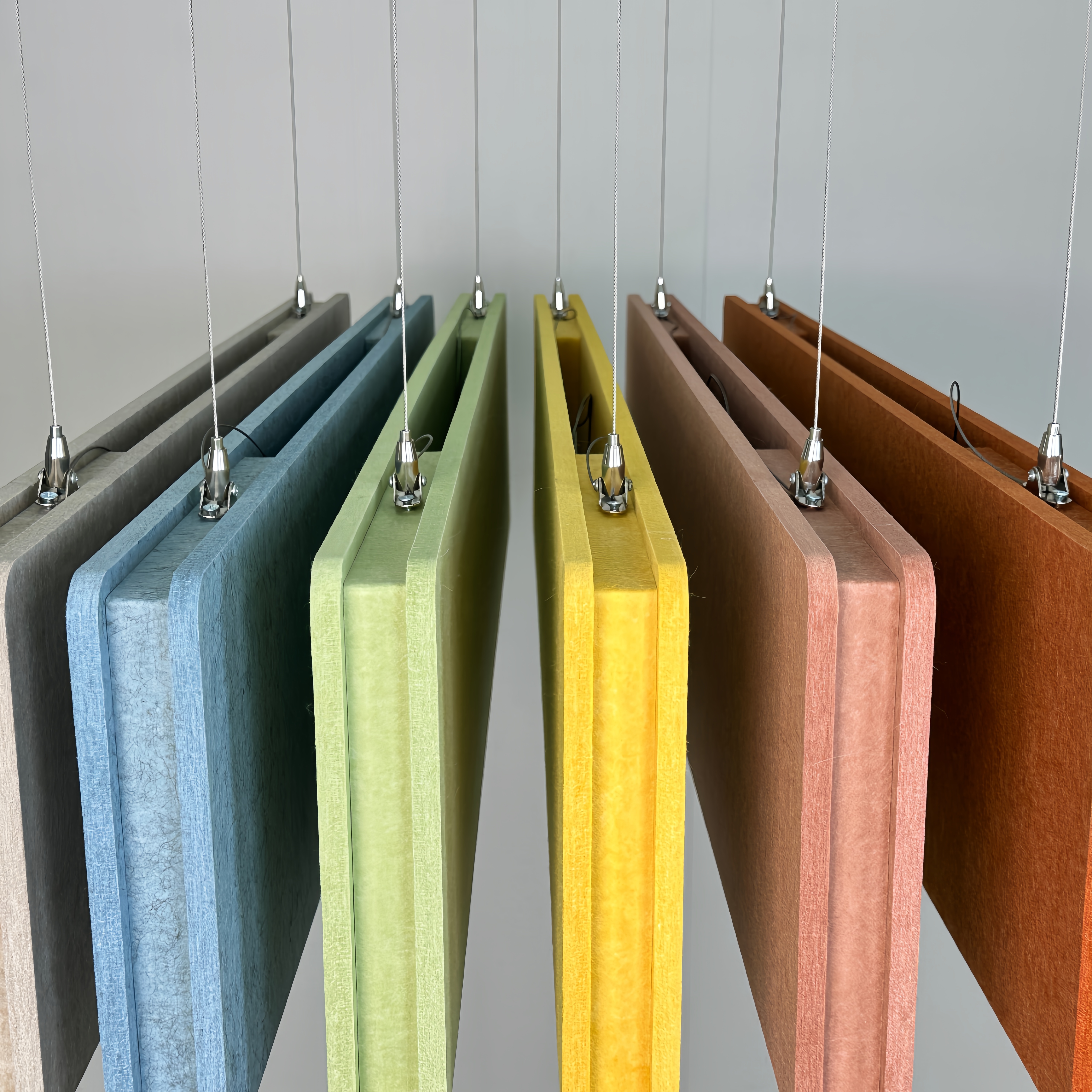 Stereo PET felt acoustic panel ceiling
