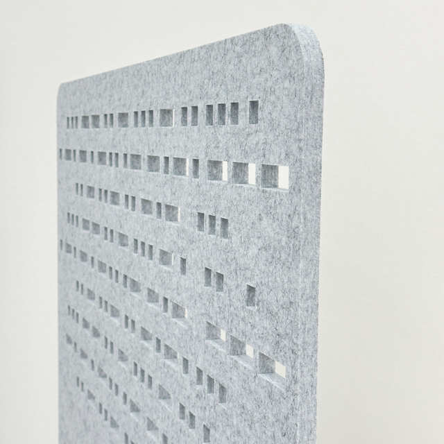 PET Felt acoustic panels Floor-standing Dividers