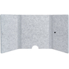 Fire Resistant Polyester Workstation Acoustic Desk Panel