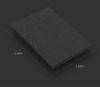 PET cladding panels wall panels SlatWall Panels PET felt acoustic panel Black back panel