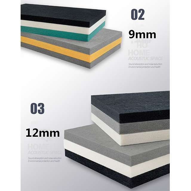 9mm PET felt acoustic panels