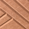 Bevel groove PET felt acoustic panel